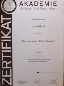 Medizinischer Fitnesstrainer